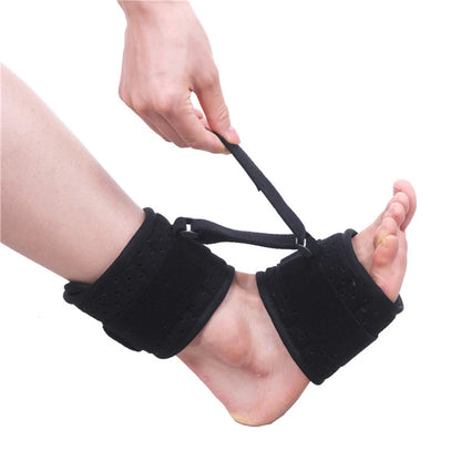 Adjustable Foot Drop Orthosis Brace Ankle Support with Plantar Fascia Support and Aluminum Strip Splint Reinforcement Tool