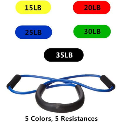 Resistance Rope Boxing Resistance Band Rubber Speed Training Pull Rope Muay Thai Karate Crossfit Workout Power Strength