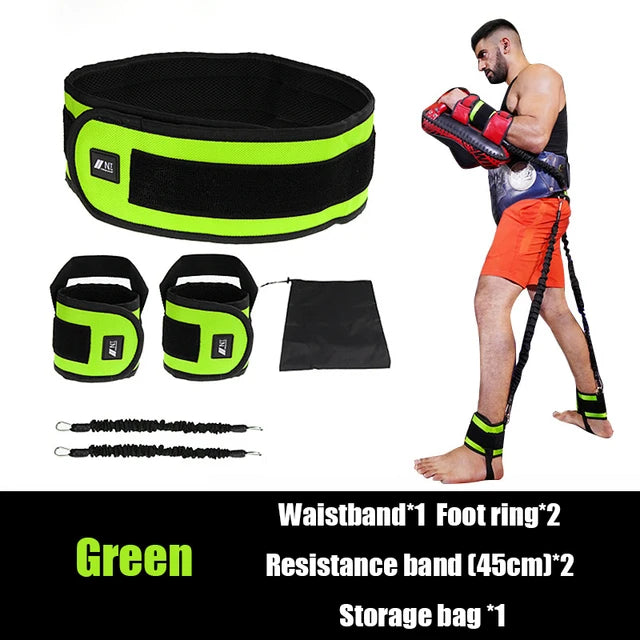 6/12pcs Resistance Band Boxing Training Bounce Pull Rope Full Body Exercise Home Gyms Workout Rubber Expander Fitness Equipment