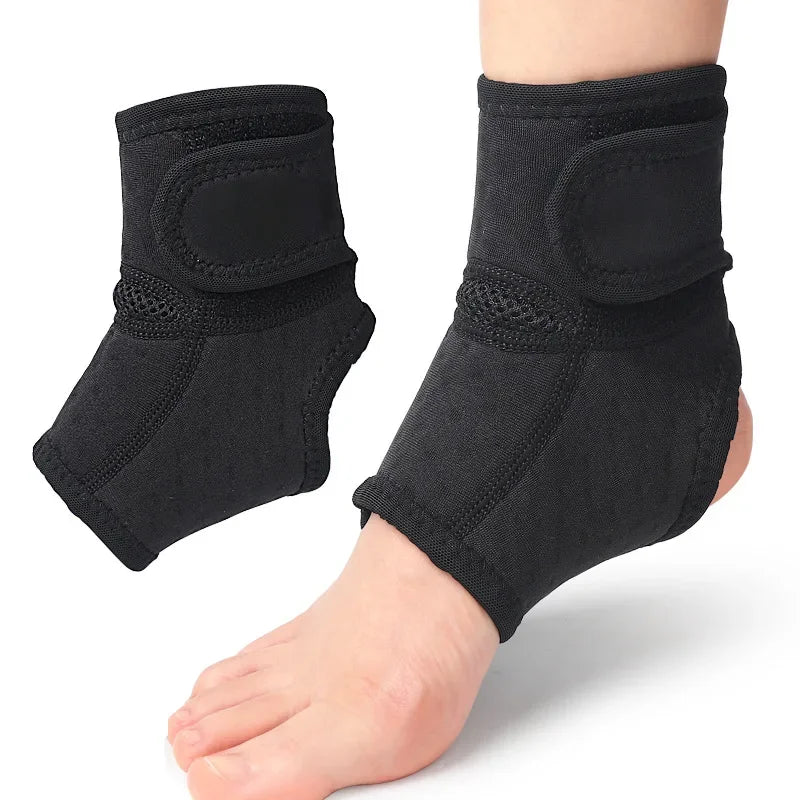 Wear Resistant Ankle Support Open Heel Ankle Protector Adjustable Fitness Sports Foot Protector Protect Ankle for Guard Sprains