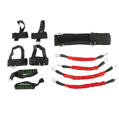 Wide Applications Emulsion Agility Training Resistance Band Belt for Adult Taekwondo Jump Resistance Band