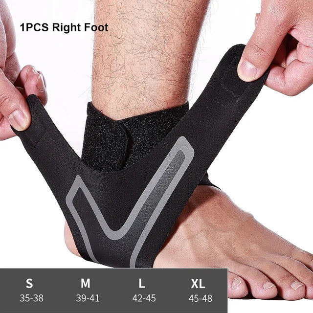 Sport Ankle Support Football Tobillera Fitness Ankle Braces Protector Stabilizer Tendon Sprain Injury Warp Foot Protective