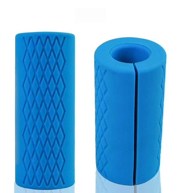 Gym home dumbbell grip, barbell grip, rubber sleeve bulky handle dumbbell barbell dedicated to fitness bloggers