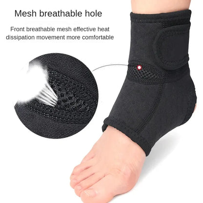 Wear Resistant Ankle Support Open Heel Ankle Protector Adjustable Fitness Sports Foot Protector Protect Ankle for Guard Sprains