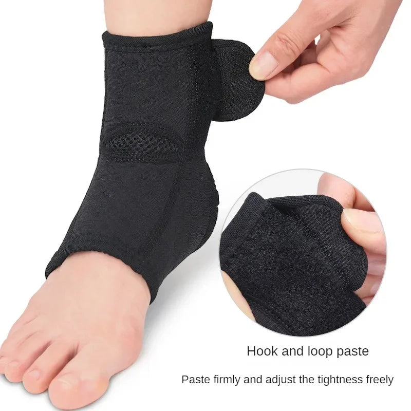 Wear Resistant Ankle Support Open Heel Ankle Protector Adjustable Fitness Sports Foot Protector Protect Ankle for Guard Sprains